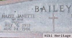 Hazel Janette Sande Bailey