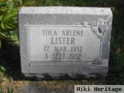 Tola Arlene Lister