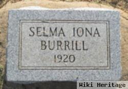 Selma Iona Burrill