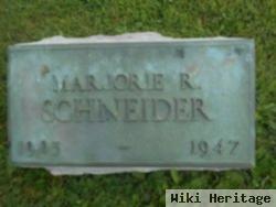 Marjorie R Schneider