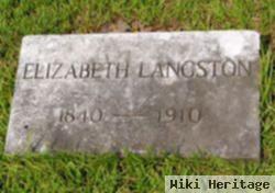 Elizabeth C. Steed Langston