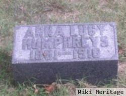 Anna Lucy "annie" Humphreys