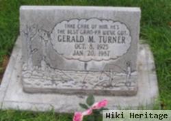 Gerald M Turner