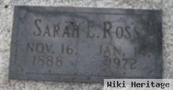 Sarah E. Ross