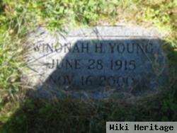 Winonah H Young