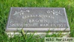 Barbara Jean Brown