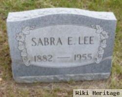 Sabra E. Lee