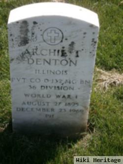 Archie T Denton