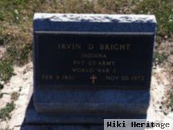 Irvin D Bright