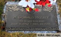 W. Donald Mosley