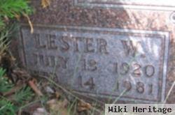 Lester W Higgins