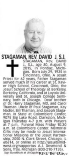 Rev David A. Stagaman