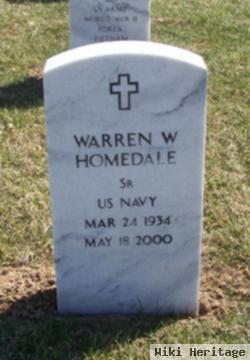 Warren W Homedale