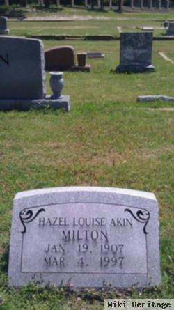 Hazel Louise Akin Milton