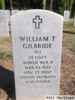 William T Gilbride