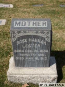 Rose Hannah Price Lester