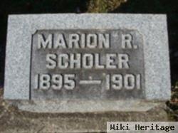 Marion R Scholer