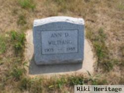 Nanke Dina "ann" Wiltfang