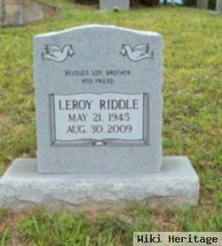 Leroy Riddle