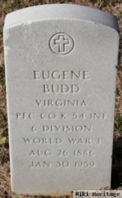 Pfc Eugene Budd