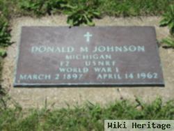 Donald M Johnson