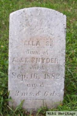 Ella S Snyder