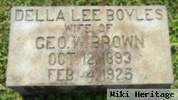 Della Lee Boyles Brown