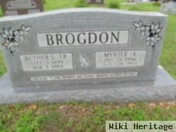 Arthur L Brogdon, Sr