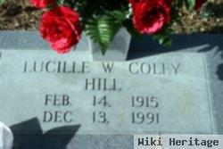 Lucille W. Coley Hill