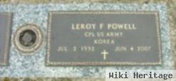 Leroy F Powell