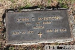 John O Mcintosh