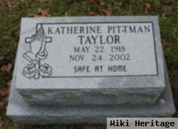 Katherine Pittman Taylor