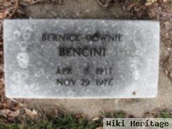 Bernice J. Downie Bencini