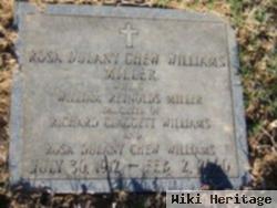 Rosa Dulaney Chew Williams Miller