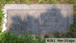 Alice M. Rotchford Sandy