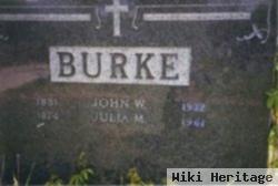 Julia Martha "july" Hoar Burke