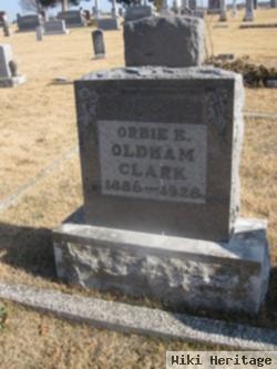 Orbie E Oldham Clark