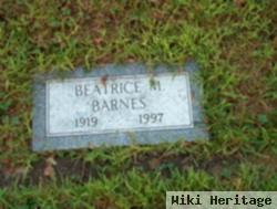 Beatrice M. Barnes