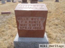 Mildred L. "millie" Henze Runte