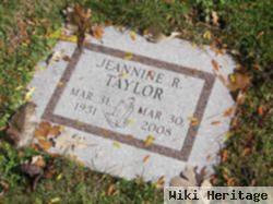 Jeannine R Taylor