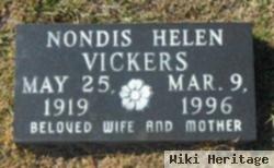 Nondis Helen Vickers