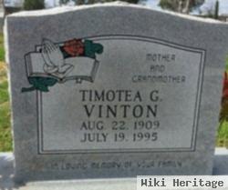 Timotea Mainez Gonzales Vinton