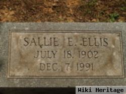 Sallie E. Ellis