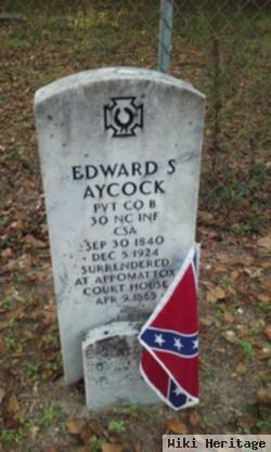 Pvt Edward S. Aycock