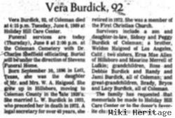 Vera Gladys Hagood Burdick