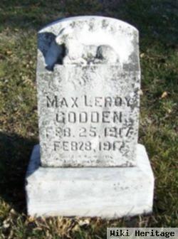 Max Leroy Godden