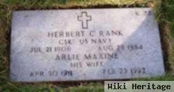 Arlie M Rank