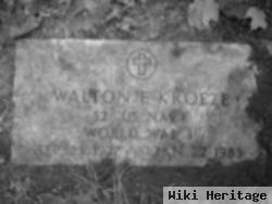 Walton E. Kroeze