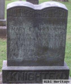 Mary E. Dotson Knighten