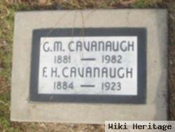 F. H. Cavanaugh